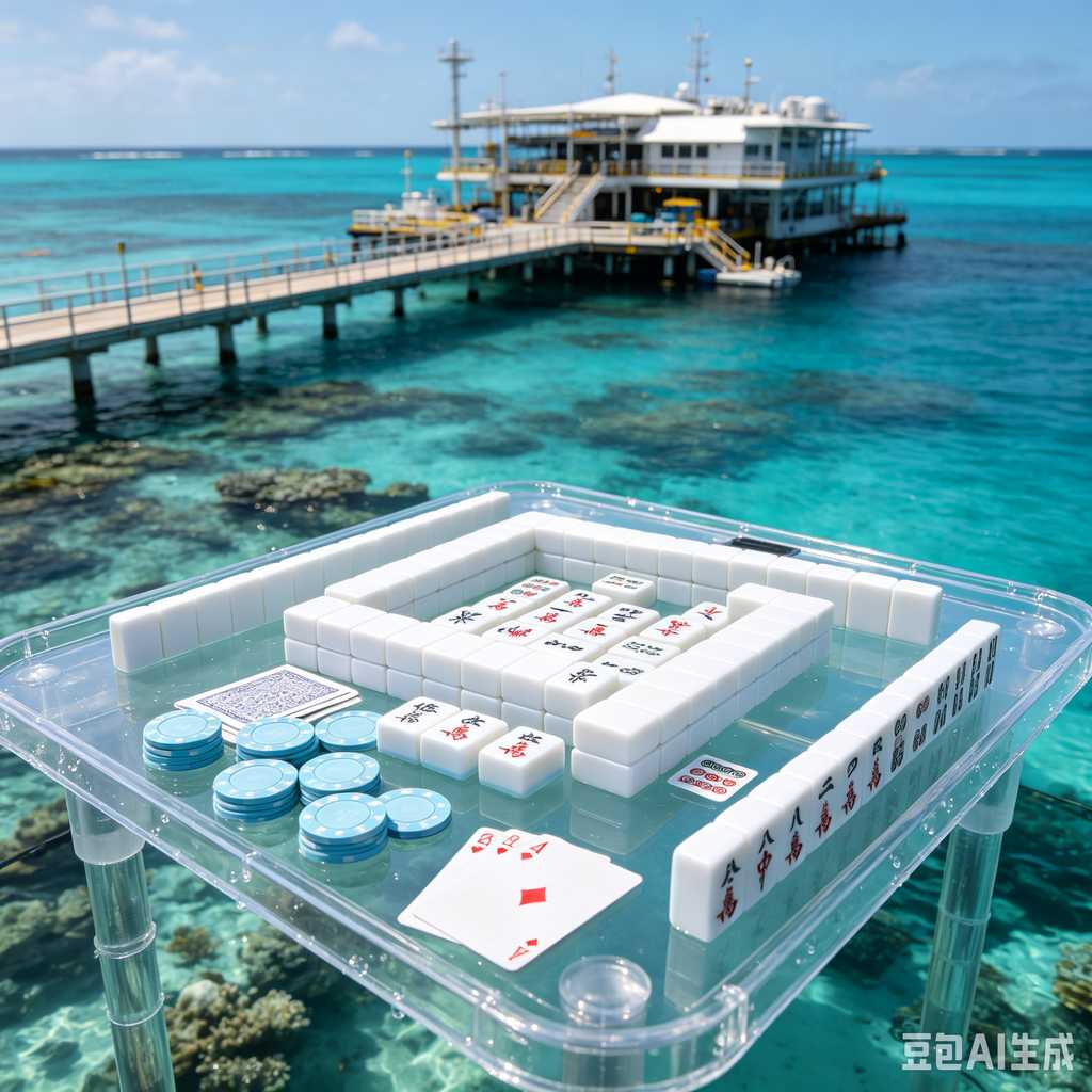 simulated ivory mahjong set