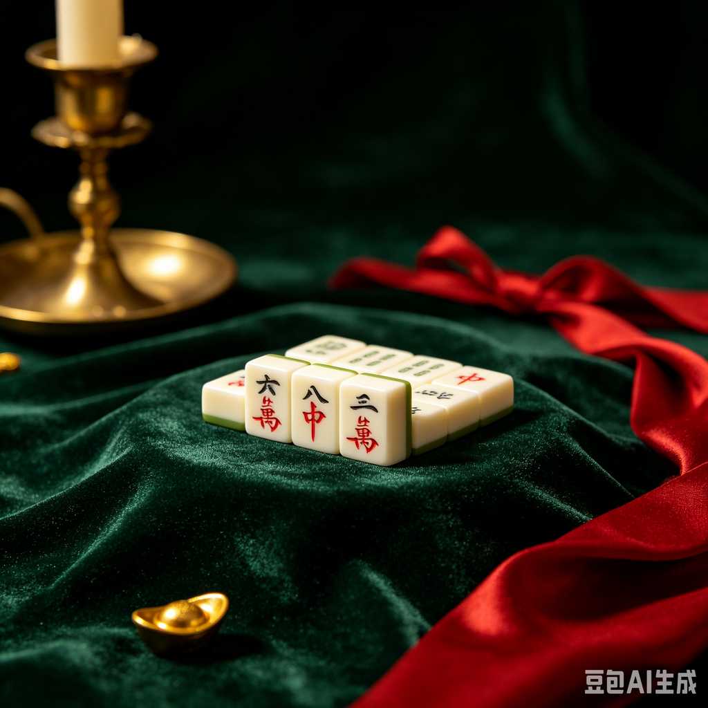 transparent mini mahjong set