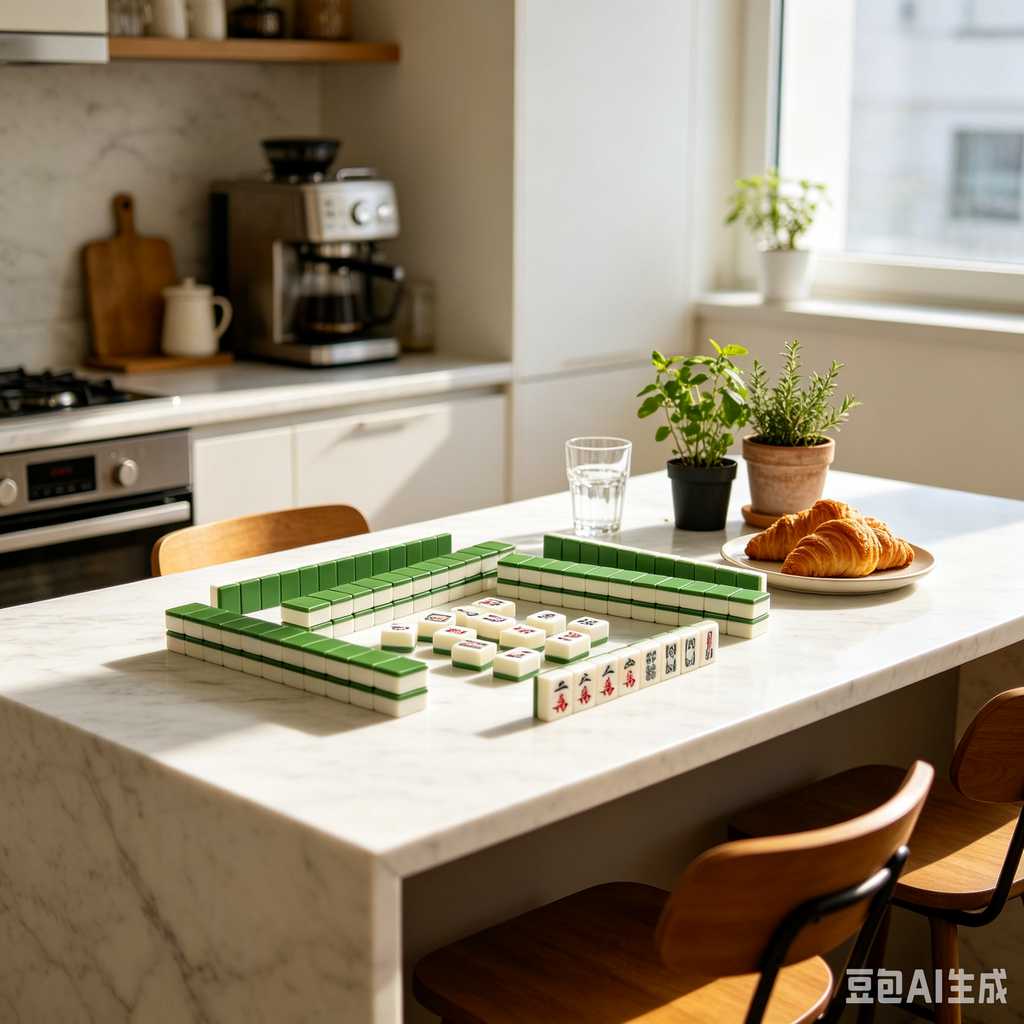 mahjong table mat