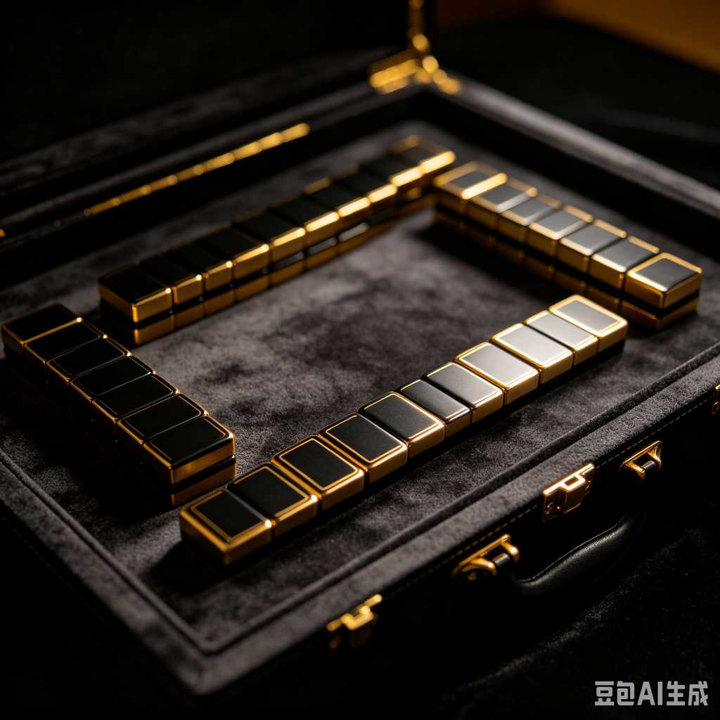 crystal mini mahjong travel set